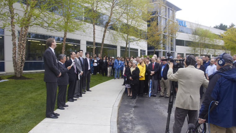 2012 Informational meeting at ZOLL Corporation, Massachusetts, USA (2012)