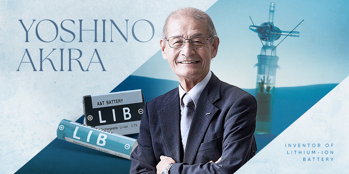 Akira Yoshino Honorary Fellow Asahi Kasei Corp. | Asahi Kasei