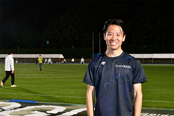 Tetsuya Yoroizaka of Asahi Kasei’s Track Team