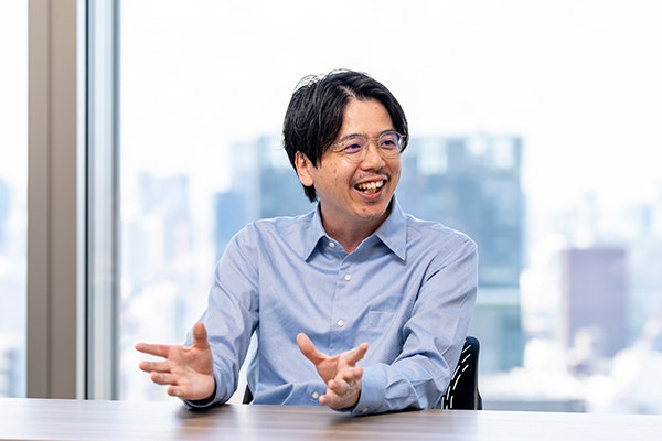 Kenji Onaka of the Marketing Department
