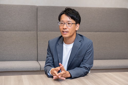 Tetsuya Yumoto of AKM's Product Development Center