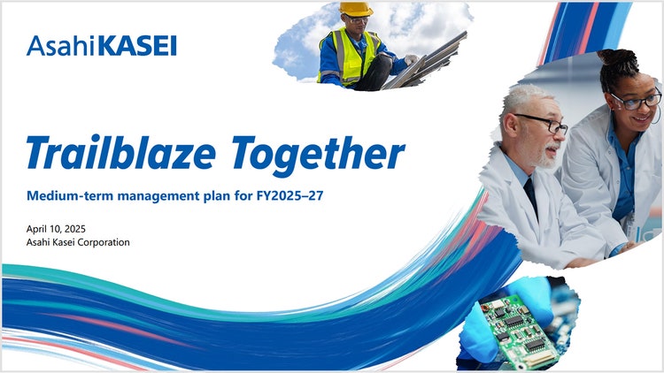 Cover of Medium-term management plan for 2027 “Trailblaze Together”