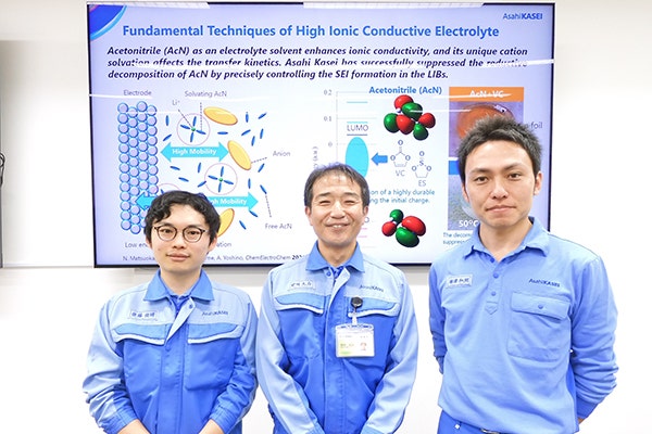 日本の電解液開発メンバー