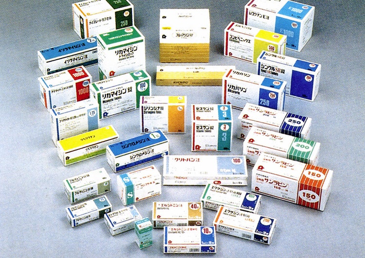 東洋醸造と合併直後の医薬品