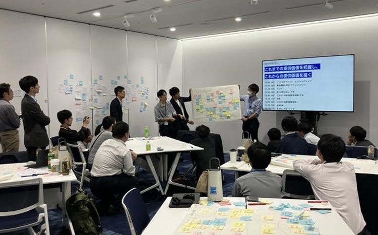 イノベーション戦略総部主催のワークショップの様子