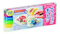 「サランラップ」に書けるペン 6色セット 希望小売価格（税抜）：980円