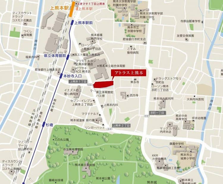 建設地案内図