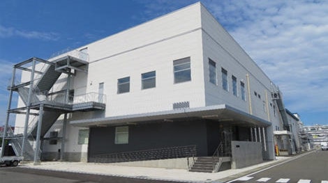 「プラノバ」の紡糸工場 外観