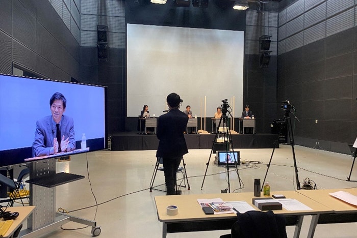 講演会の様子（写真提供：読売新聞社）