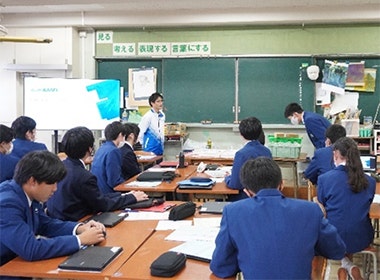講師への御礼の挨拶
