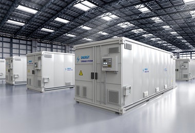 ①電力貯蔵 ・電力貯蔵システム ・UPS（無停電電源装置）、瞬低補償装置