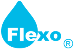 「水性フレキソ促進協議会」オリジナルの「Flexo（水性フレキソ）マーク」