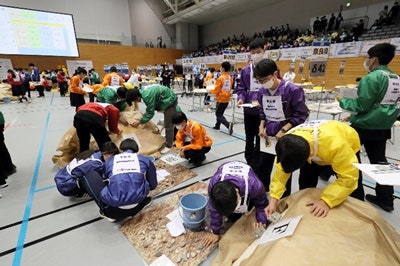 競技中の様子