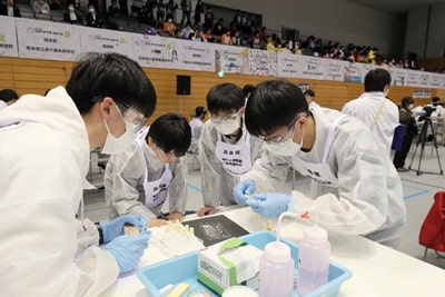 競技中の様子
