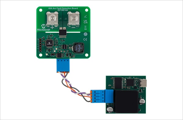 Microchip社の機械学習／AIを活用したアーク故障検出デモアプリケーション