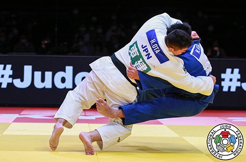 取組中の太田選手