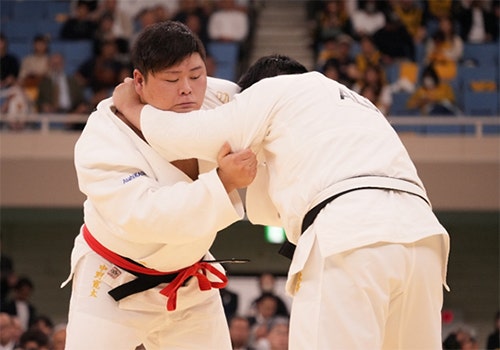取組中の中野選手
