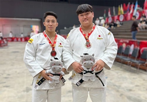 老野選手と中村選手