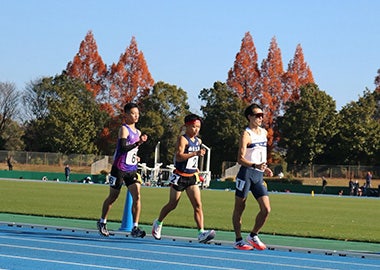 レース中の様子