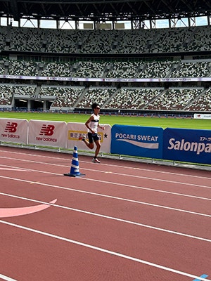 レース中の様子