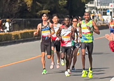 レース中の様子