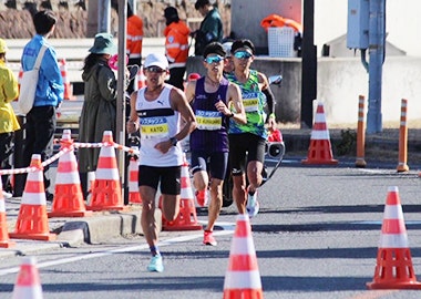 レース中の様子