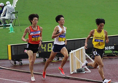 レース中の様子