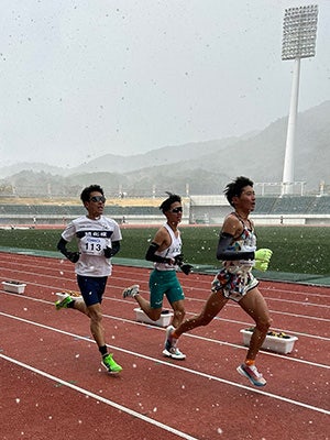 レース中の様子