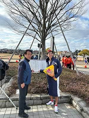 試合後の記念撮影