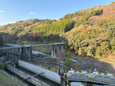 五ヶ瀬川水力発電所の写真