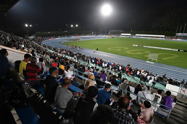 Nishishina Athletic Stadium, the venue for GGN