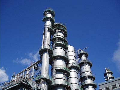 MMA production plant using Au-NiOx nanoparticle catalysts