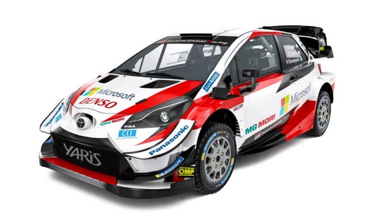 Toyota Yaris WRC vehicle