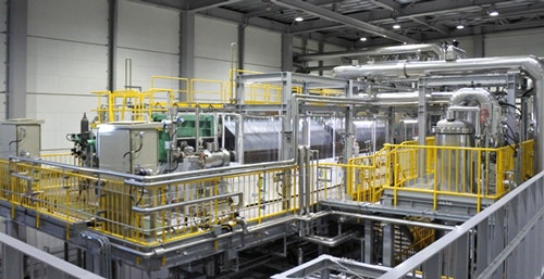 The world's largest-scale alkaline water electrolysis system at FH2R