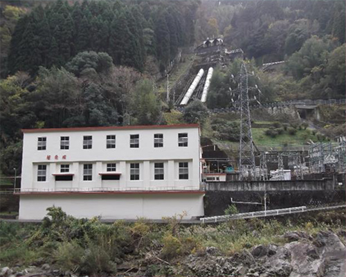 The Suigasaki Hydroelectric Plant