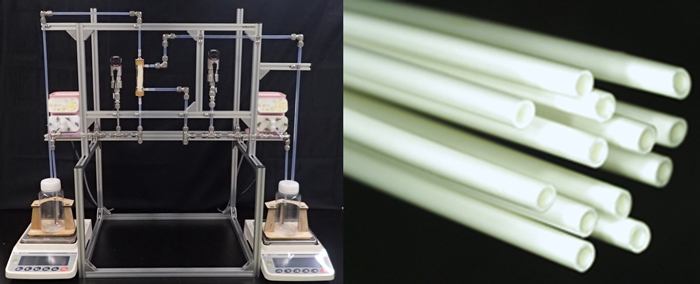 Compact Dehydration Membrane System and Hollow Fiber Membranes for Dehydration