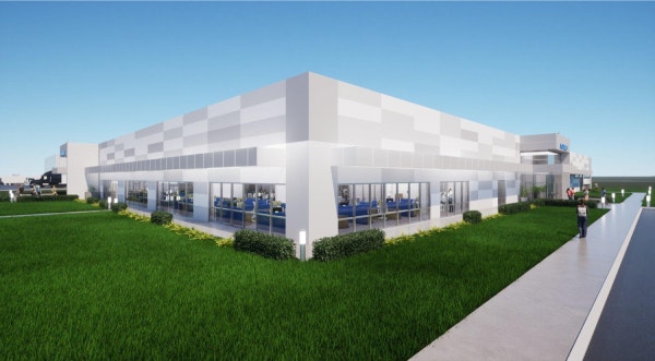 Conceptual rendering of Asahi Kasei's Port Colborne facility