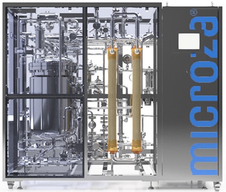Membrane system for WFI