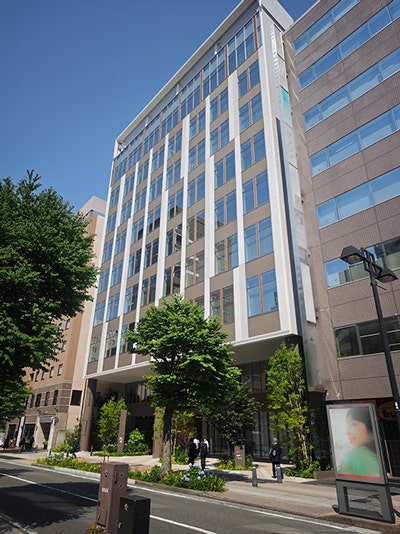 Entrance to the AKM Co-Creation & Technology Center