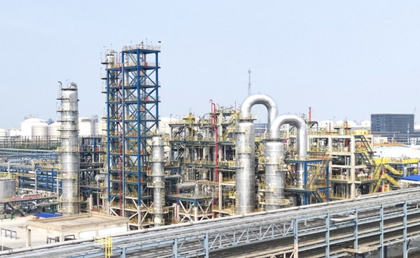 Sailboat's new plant for high-purity EC and DMC using the Asahi Kasei process technology