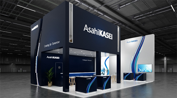 Asahi Kasei booth at K 2025