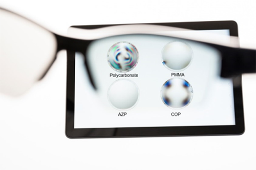 Comparison of optical performance of AZP™ and conventional optical polymers