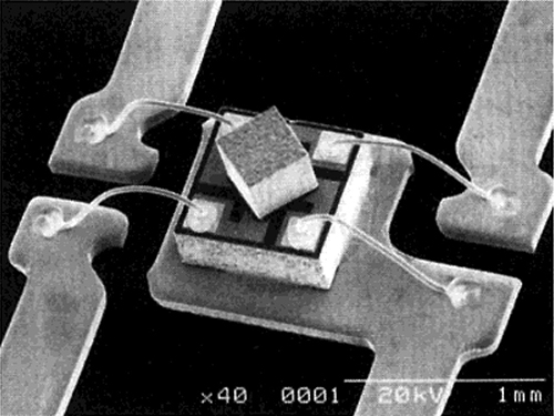 Internal structure of the thin-film high-sensitivity Hall element